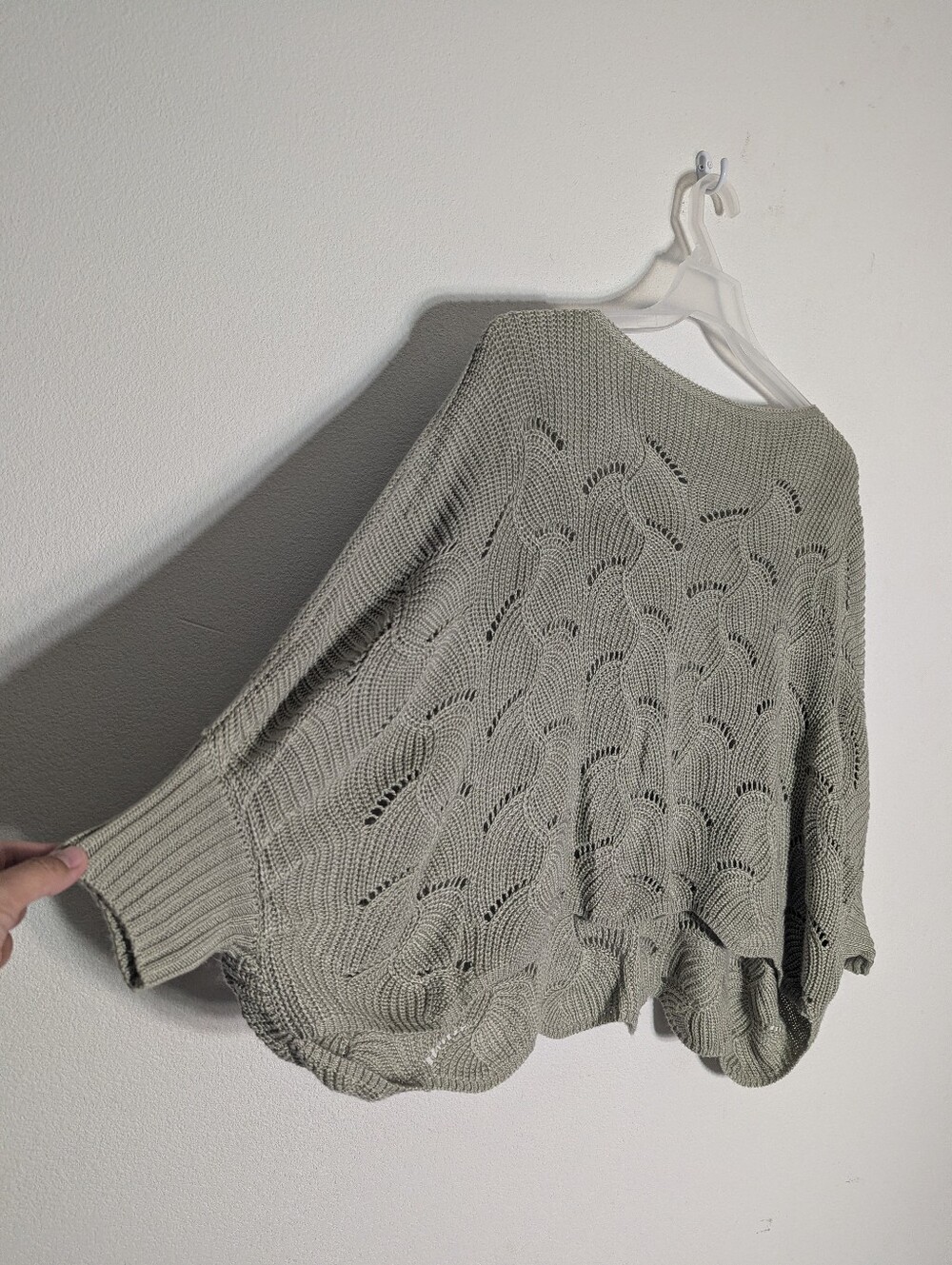 Womens Lot of 3 Fall Sweaters Cozy Chunky Bohemian Fuzzy Casual Batwing Large